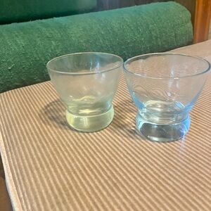 Elegant Glass Dessert Bowls - Set of 2